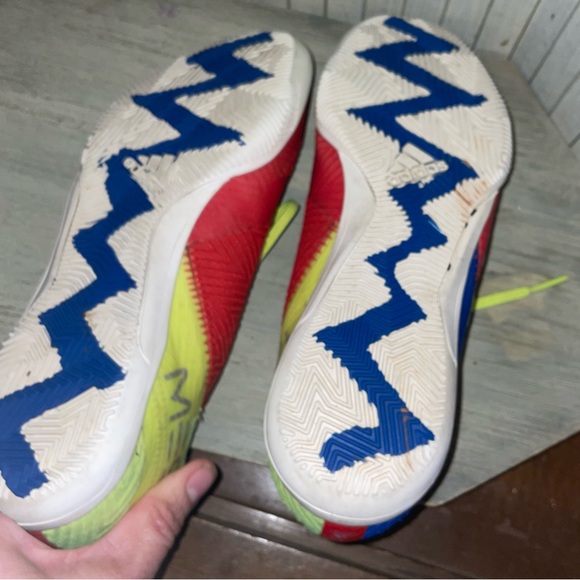 Adidas Messi Soft Soccer Sock Shoes with attached tongue Great Shape 5 - Picture 5 of 9